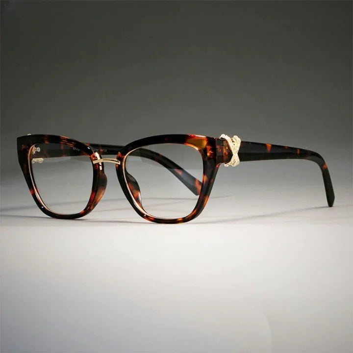 Cat Eye Glasses Frames Rhinestone For Women