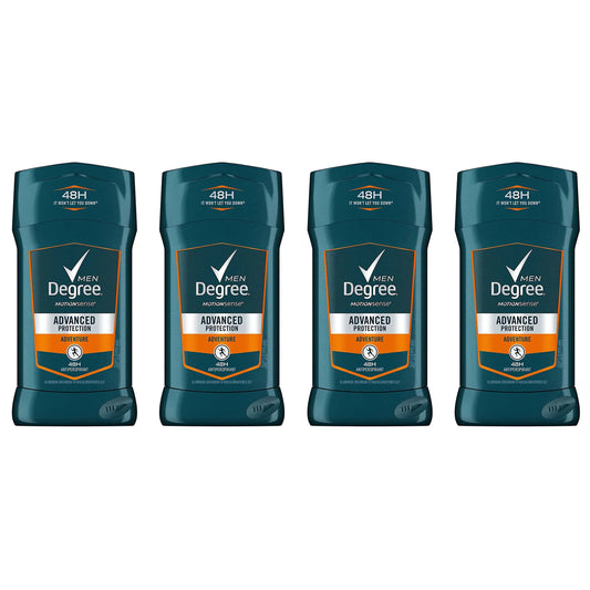 Degree Men Advanced Protection Antiperspirant Deodorant, Adventure, 2.7 Ounce (Pack fo 4) 2.7 Ounce (Pack of 4)