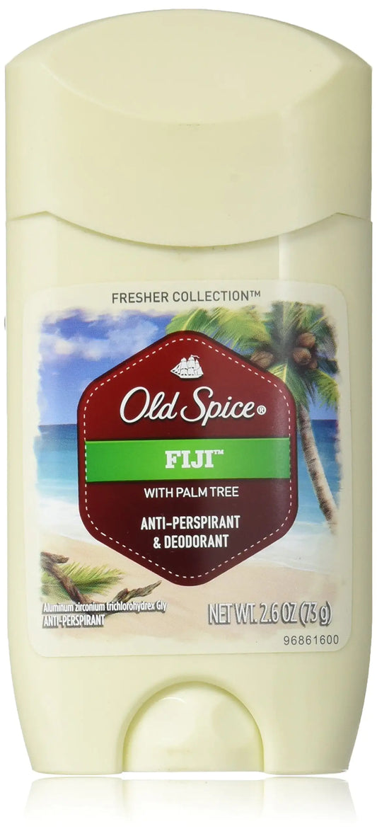 Old Spice Fresh Collection Invisible Solid Antiperspirant/Deodorant, Fiji - 2.6 oz 2.6 Ounce (Pack of 1)