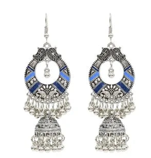 Egypt Vintage Silver Alloy Earrings for Women